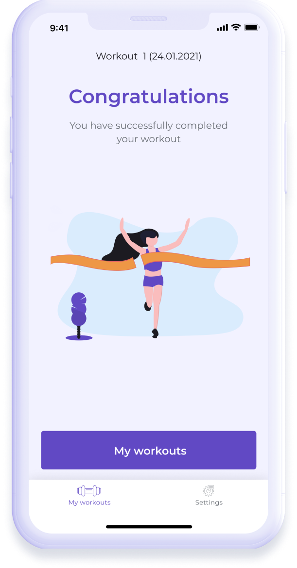 Phone congratulations